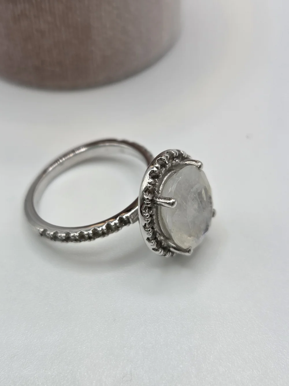 Moon Magic Sterling Silver And Moonstone Size 7